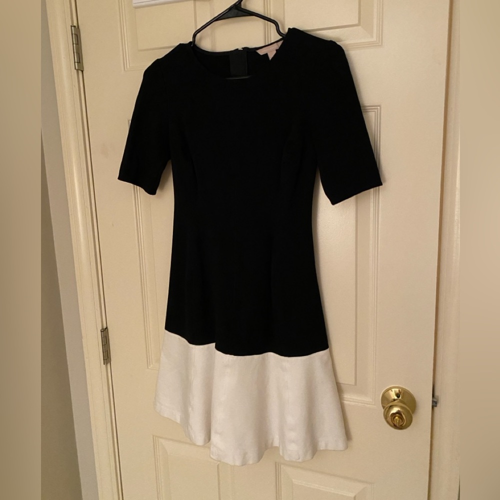 Banana Republic black & white dress size 0